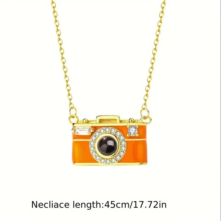Customizable Camera Projector Necklace