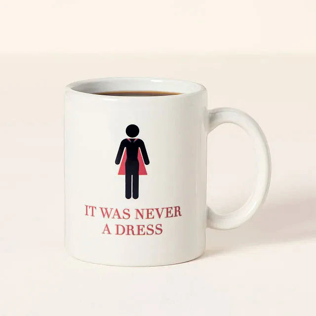 "It Was Never a Dress" Mug