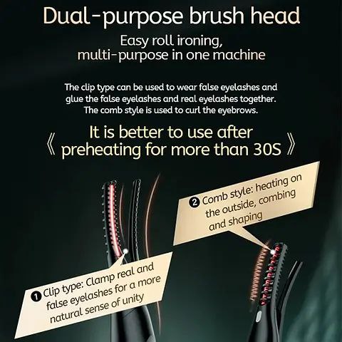 Rechargeable Heated Eyelash Curler